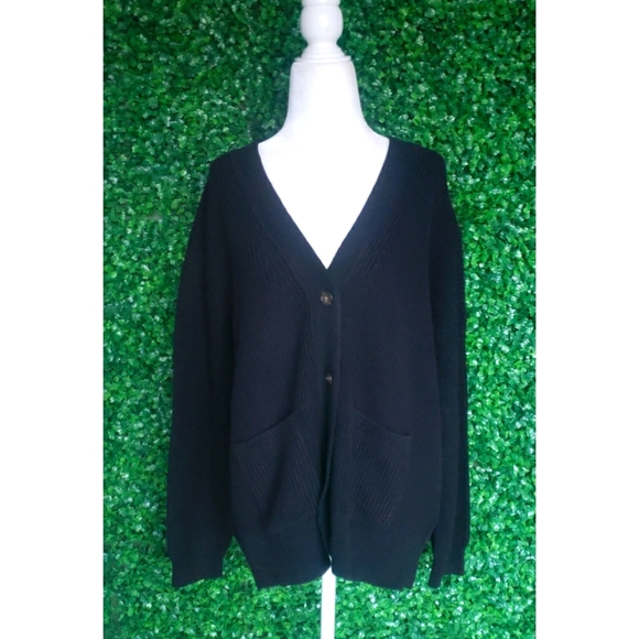 J.Crew V-neck cotton-cashmere cardigan sweater - Picture 6 of 11